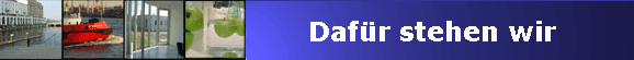                           Dafr stehen wir