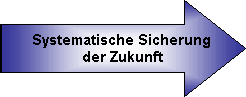 Systematische Sicherung 
der Zukunft